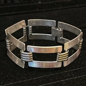 Sterling Silver Chunky Italian Bracelet